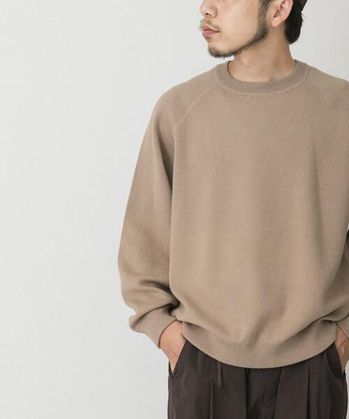 「EKAL」 長袖ニット LARGE ネイビー メンズ_画像3