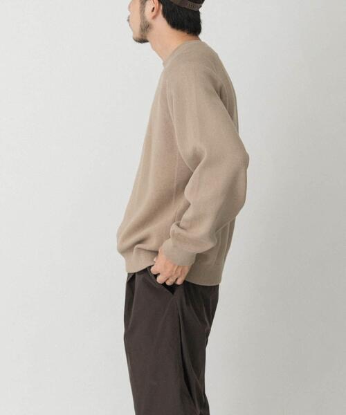 「EKAL」 長袖ニット LARGE ネイビー メンズ_画像5