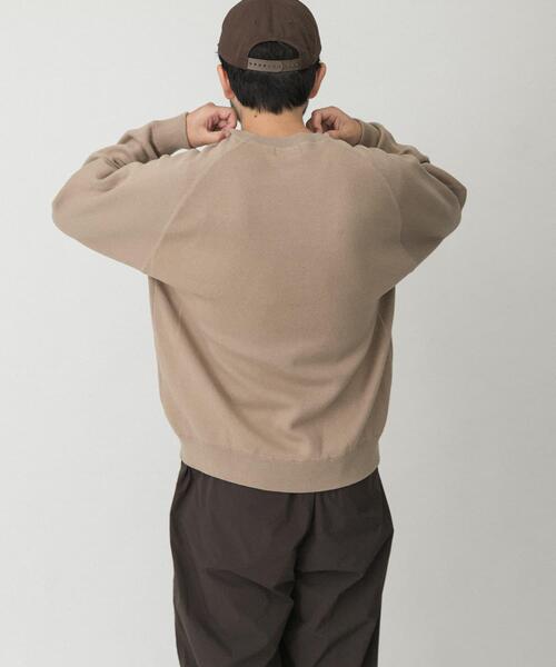 「EKAL」 長袖ニット LARGE ネイビー メンズ_画像6