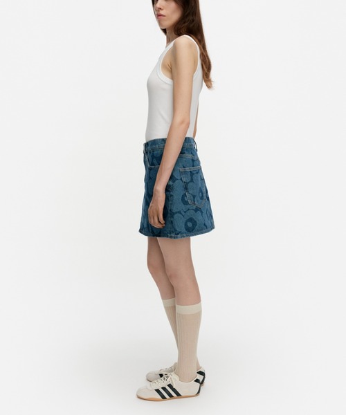 スカート 「オンラインストア限定」「Maridenim」 Ruudut Unikko / Skirtの画像