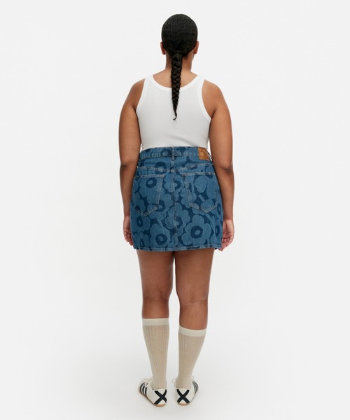 marimekko マリメッコ　Attika スカート Maridenim Suoritus Unikko スカート | Maija Isola | Marimekko