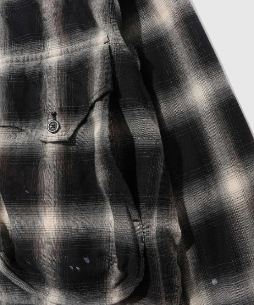 シャツ 「FACCIES」FADED OMBRE WESTERN SHORT BLS メンズの画像