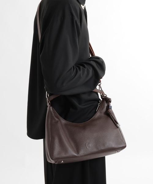レザーワンハンドルBAG(HARE) HARE（ハレ） ショルダーストラップ ショルダーバッグ レザーワン