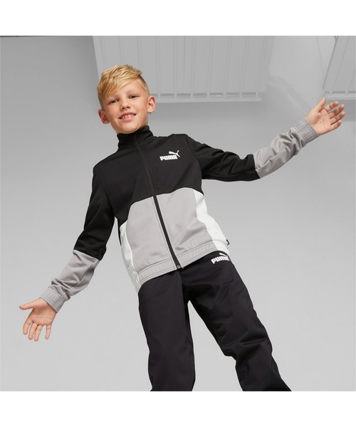 「PUMA」 「KIDS」セットアップ 140 ブラック キッズ_画像8
