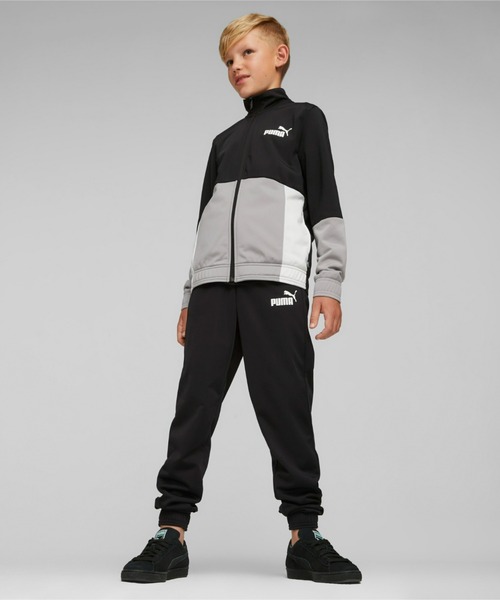 「PUMA」 「KIDS」セットアップ 140 ブラック キッズ_画像9