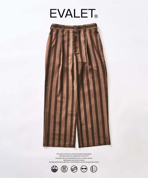 417 EDIFICE（フォーワンセブンエディフィス） スラックス 「EVALET