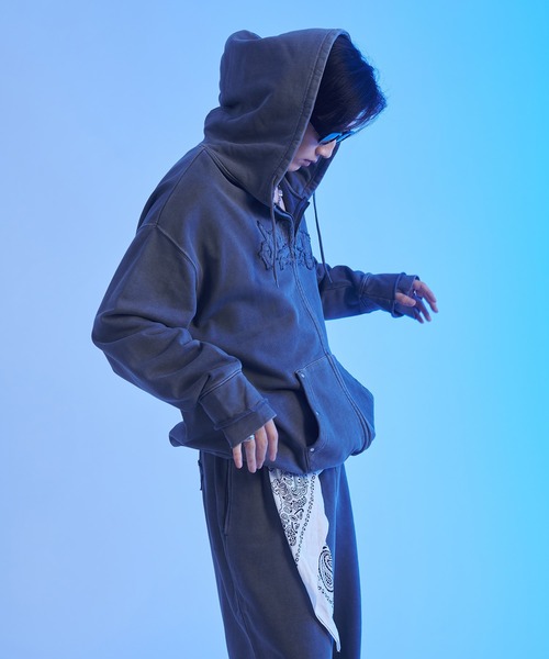 sedacle」 ジップアップパーカー MEDIUM イエロー メンズ : ZOZOTOWN
