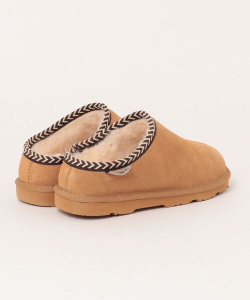 「BEARPAW」 フラットサンダル US6 ブラック レディース_画像2