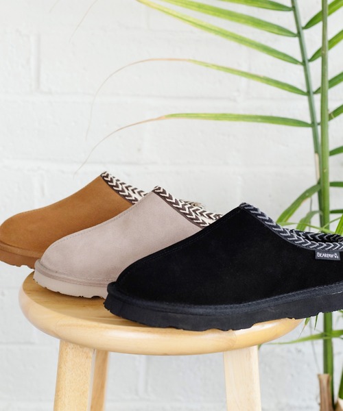 「BEARPAW」 フラットサンダル US6 ブラック レディース_画像6