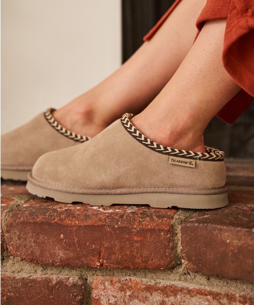 「BEARPAW」 フラットサンダル US6 ブラック レディース_画像8