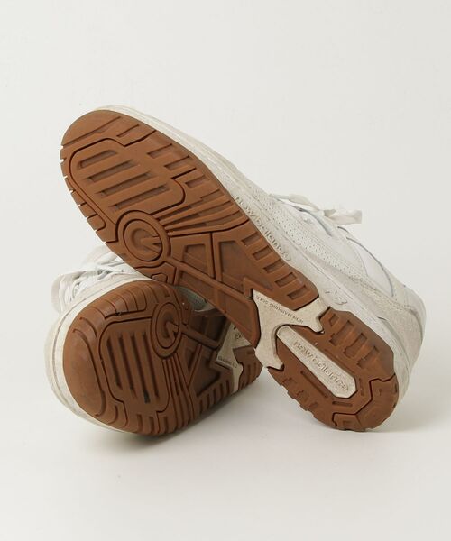 「New Balance」 ローカットスニーカー 27.0cm ホワイト メンズ_画像3