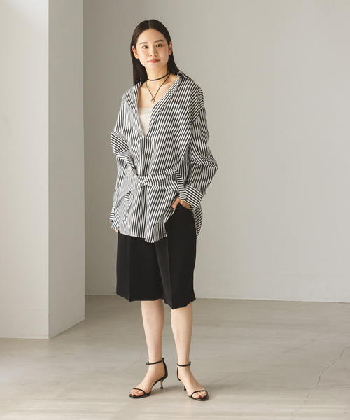 「NOBLE」 ハーフパンツ 36 ベージュ レディース_3