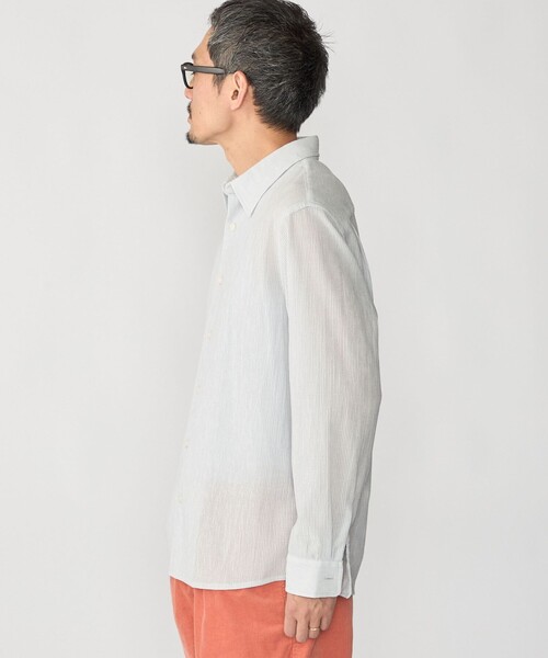 SHIPS（シップス） シャツ SHIPS: 3Dドット ロングスリーブ レギュラー