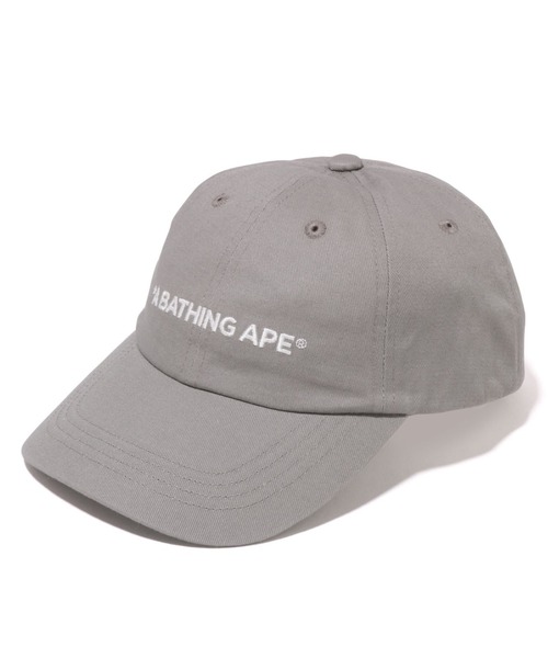A BATHING APE（アベイシングエイプ） キャップ FREE グレー メンズ