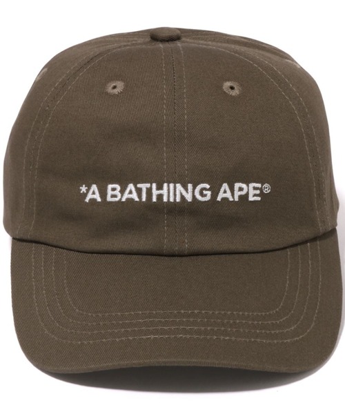 A BATHING APE（アベイシングエイプ） キャップ FREE グレー メンズ