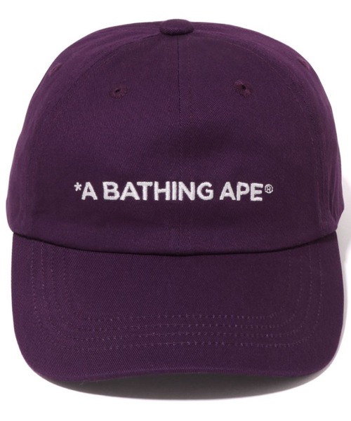 A BATHING APE（アベイシングエイプ） キャップ FREE グレー メンズ