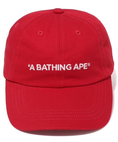 A BATHING APE（アベイシングエイプ） キャップ FREE グレー メンズ