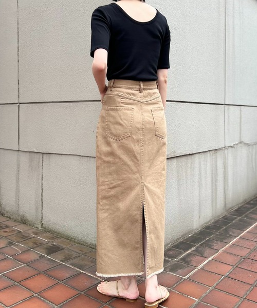「BABYLONE」 半袖Tシャツ フリー ブラック レディース_画像4
