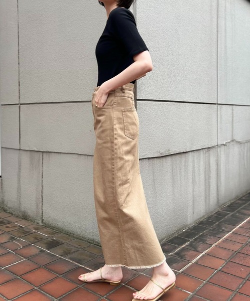 「BABYLONE」 半袖Tシャツ フリー ブラック レディース_画像5