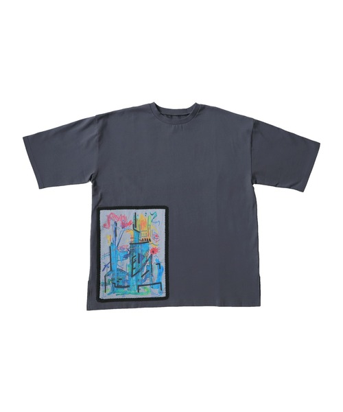 「antiqua」 半袖Tシャツ FREE オフホワイト レディース_画像3