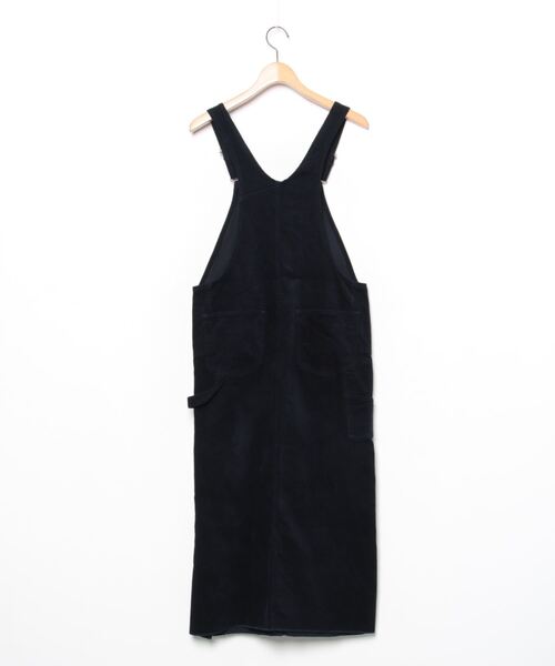 「CANAL JEAN」 「rcw」サロペットスカート 38 ネイビー レディース_画像2