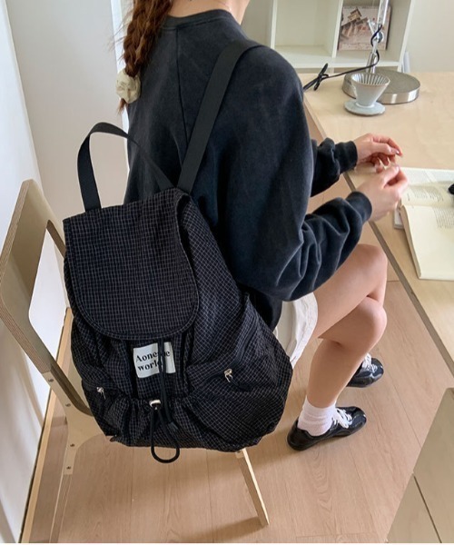 「center i」 リュック FREE グレー レディース_画像4