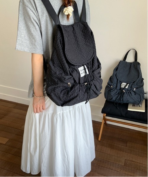 「center i」 リュック FREE グレー レディース_画像6
