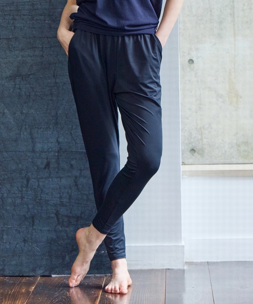 美品　Julier ヨガウェア 【定番】Ecocoギャザーパンツ Julier（ジュリエ） パンツ (定番)Ecocoギャザーパンツ レディース