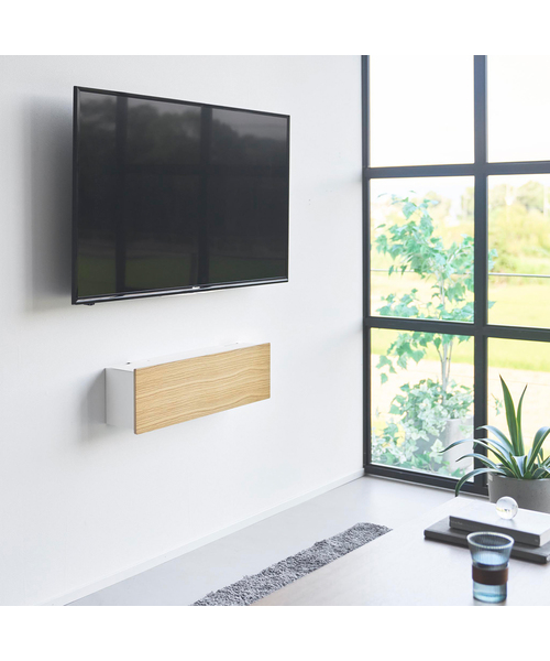 tower 収納 壁付けテレビ周辺機器収納ボックス タワー : ZOZOTOWN