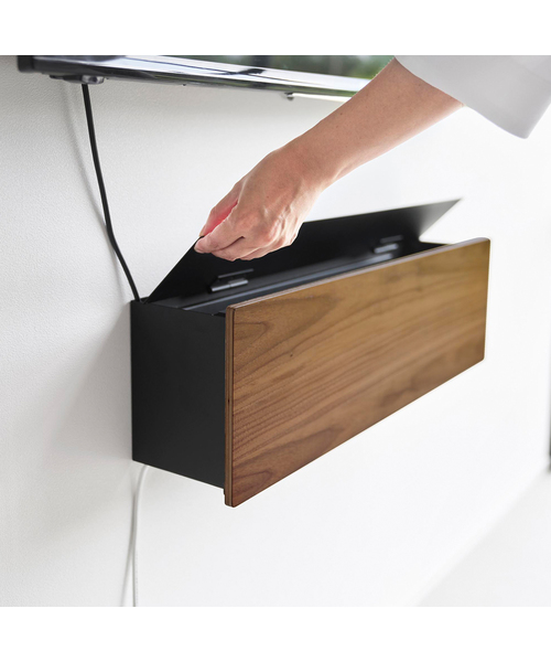 tower 収納 壁付けテレビ周辺機器収納ボックス タワー : ZOZOTOWN