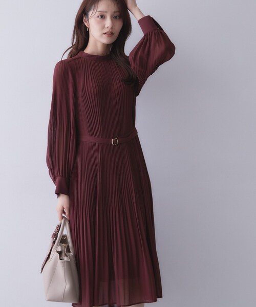index（インデックス） ワンピース 「XS-3Lサイズ」ジョーゼット