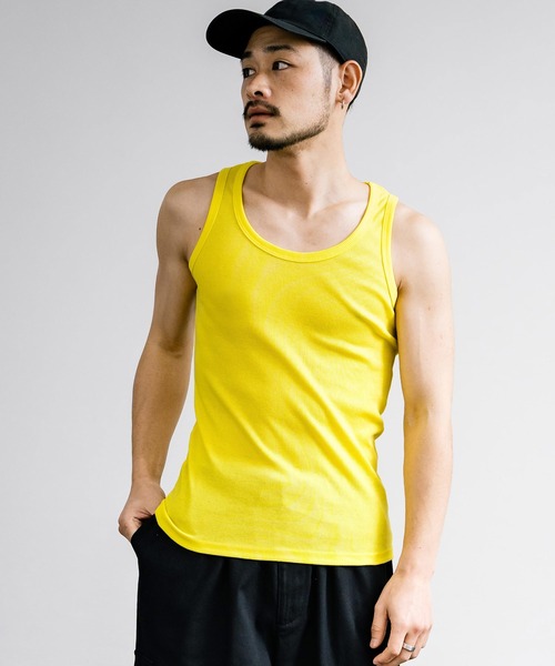 PATOU イエロー タンクトップ XSサイズ PATOU イエロー タンクトップ