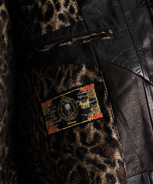 Roen（ロエン） ブルゾン アウター MIXSKIN FLIGHT JKT メンズ