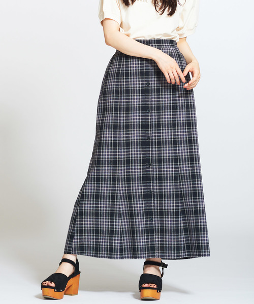 スカート Wego セットアップ対応商品 フロントボタンロングスカート Zozotown Paypayモール店 通販 Paypayモール