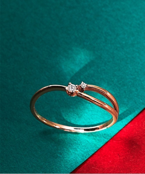 va vendome aoyama 指輪 リング K18PG Blink waltzブリンクワルツ