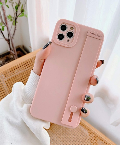 shopnikoniko（ショップにこにこ） スマホケース ベルト付き パステル 