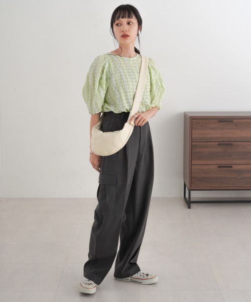 ショルダーバッグ [BUBILIAN] Baljor Croissant Croissant Cross bag [Ivory] Bubilian Baljor Croissant Cross bag_Ivory - bubilian