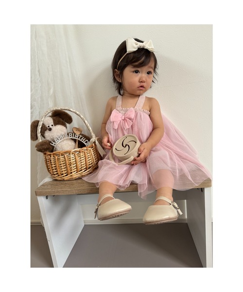 kids zoo ジャンパースカート チュールワンピース キッズ 子供服