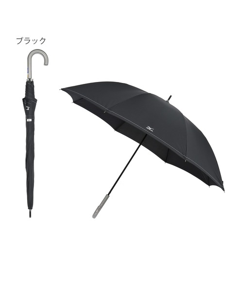 MIZUNO（ミズノ） 傘 長傘 大寸 耐風 ステッチ メンズ レディース