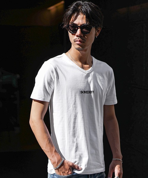 TOMFORD ショートスリーブVネックTシャツ 【関税込】 MADE IN USA】S/S V-NECK POCKET TEE /ショートスリーブ V