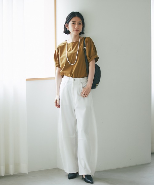 RIVE DROITE パンツ ツイルカーブパンツ レディース : ZOZOTOWN