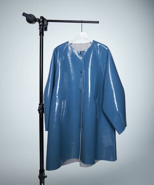 ジャケット ノーカラージャケット レディース ENAMEL BONDING TENT COAT/エナメルボンディングテントコート｜zozo｜13