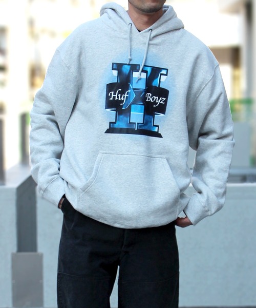 HUF（ハフ） パーカー HUF BOYZ P/O HOODIE プルオーバー パーカー 綿