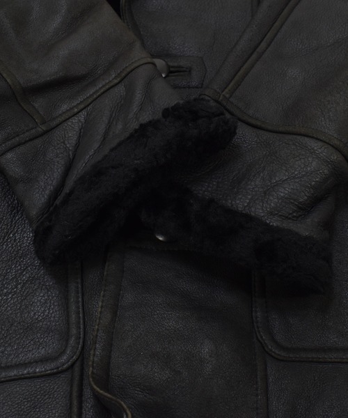 unknown vintage ブラック レザージャケット unknown vintage ブラック レザージャケット