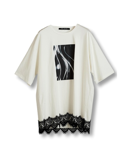 NO ID.（ノーアイディー） tシャツ 「NO ID.」Mixture Big T-Shirt