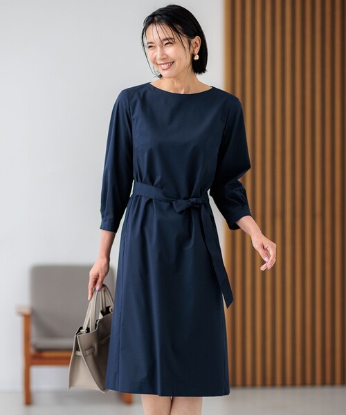 23区 ワンピース 「洗える」TRハウンドトゥース レディース : ZOZOTOWN  