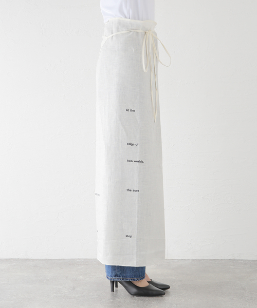 plage スカート BASERANGE/ベースレンジ WRAP PAGE レディース