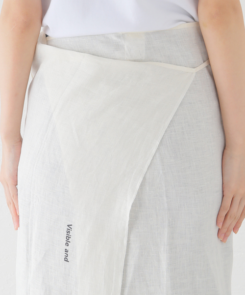 plage スカート BASERANGE/ベースレンジ WRAP PAGE レディース