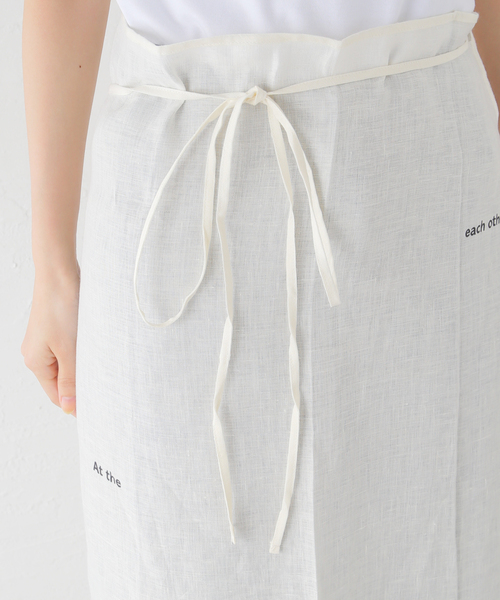 【731☺︎】BASERANGEベースレンジスカート WRAP PAGE plage スカート BASERANGE/ベースレンジ WRAP PAGE レディース
