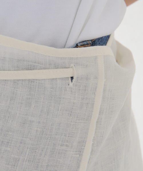 plage スカート BASERANGE/ベースレンジ WRAP PAGE レディース